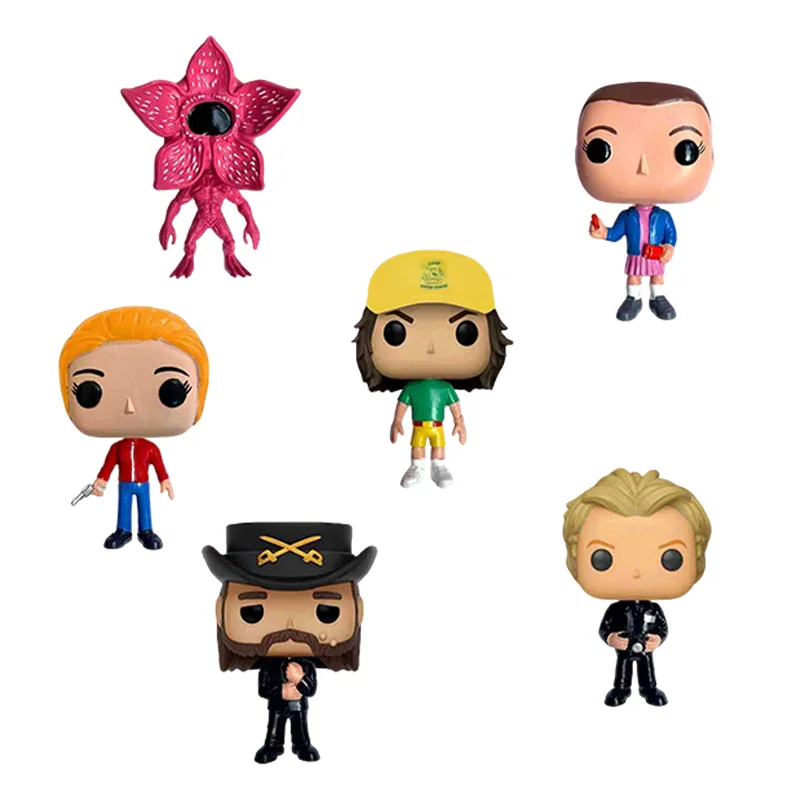 ฟิกเกอร์อนิเมะ Stranger Things  วัสดุไวนิล  ฟิกเกอร์แอคชั่นสำหรับเด็กผู้ชาย  ของสะสมคอสเพลย์  ของตกแต่ง  ของเล่นเด็ก  ของขวัญวันหยุด  ของขวัญสำหรับแฟนๆ