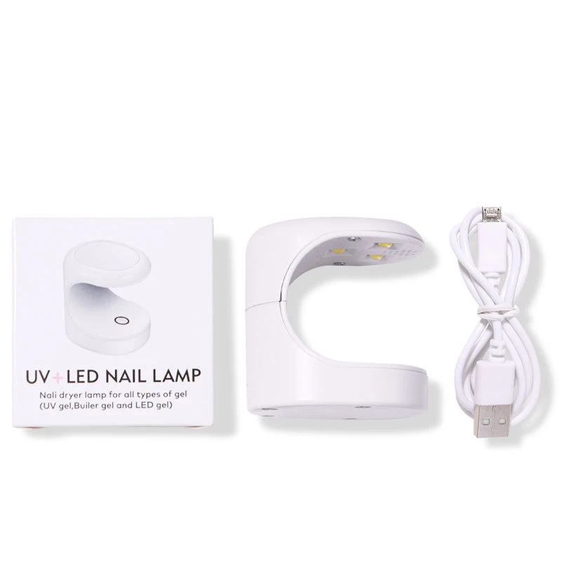 Mini secador de unhas portátil para salão profissional, máquina de manicure, lâmpada LED, secador de gel polonês, mais vendido