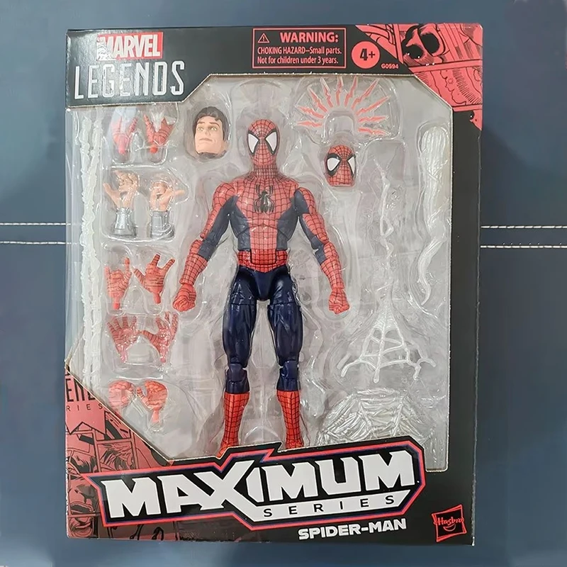 

2026 New Legends Ultimate Maximum Series Spider - Man Action Figure 6 Inch High Quality Ko Collectible Model Doll Gifts In Stock