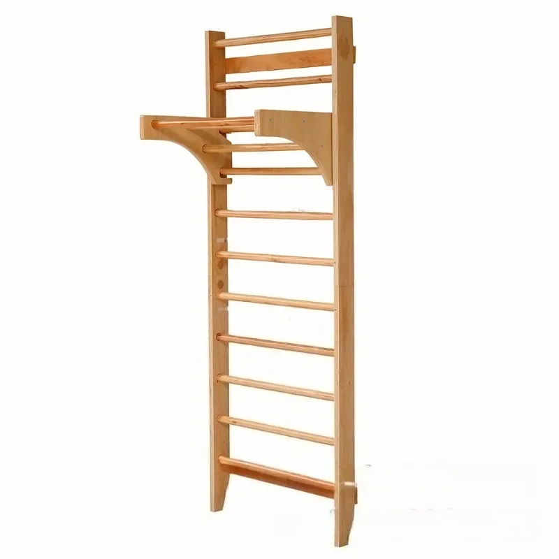 Fitness Rib Simple Indoor and Outdoor Climbing Wood Frame Exercise Arm Traction Upward Loose Aid Rehabilitation Wood Frame