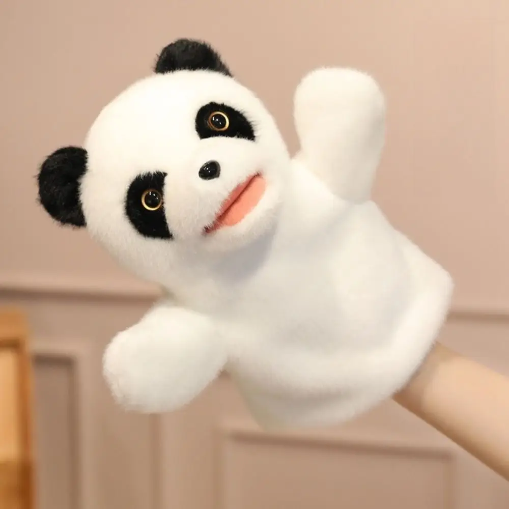 Frosch Tier Handpuppe Geschichtenerzählen Beweglichen Mund Gefüllte Hai Spielzeug Frühe Bildung Simulation Hand Finger Geschichte Puppe Geschenk