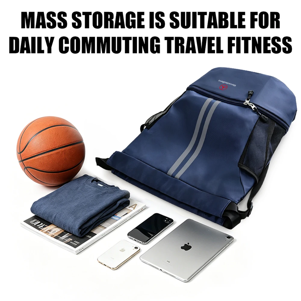 For Mercedes Benz AMG A B C D GLB GLC W108 W168 W177 W190 C180 Car Styling Backpack Dual Shoulder Bag Organizer Tool Sports Bag view 2