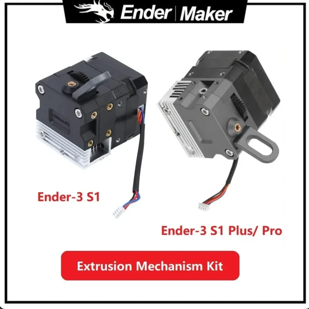 Creality Ender 3 S1 Extruder Extrusion Components Dual Gear Feeding Design Direct Extruder for Ender 3 S1 Original Parts