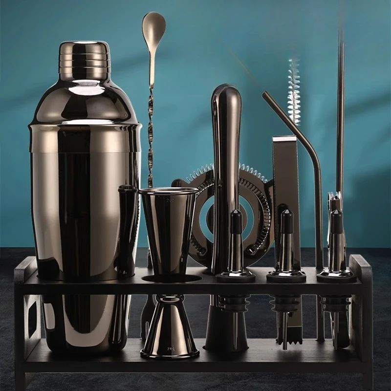 

Thickened Stainless Steel SUS304 Material Bartender Set Bartender Tool Shaker