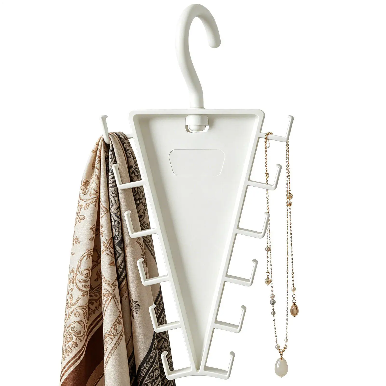 V-Shape Multi Hook Closet Hanger Organizer 12 Hooks Space Saving Wardrobe Clothes Hanger for Storage Efficiency