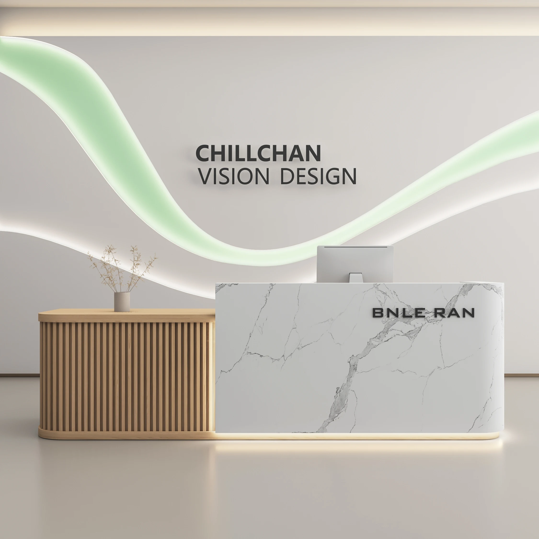 Contemporary Counter Reception Desk Advertising Table Beautician Reception Desk Entrance Lectern Mesa De Centro Beauty Furniture