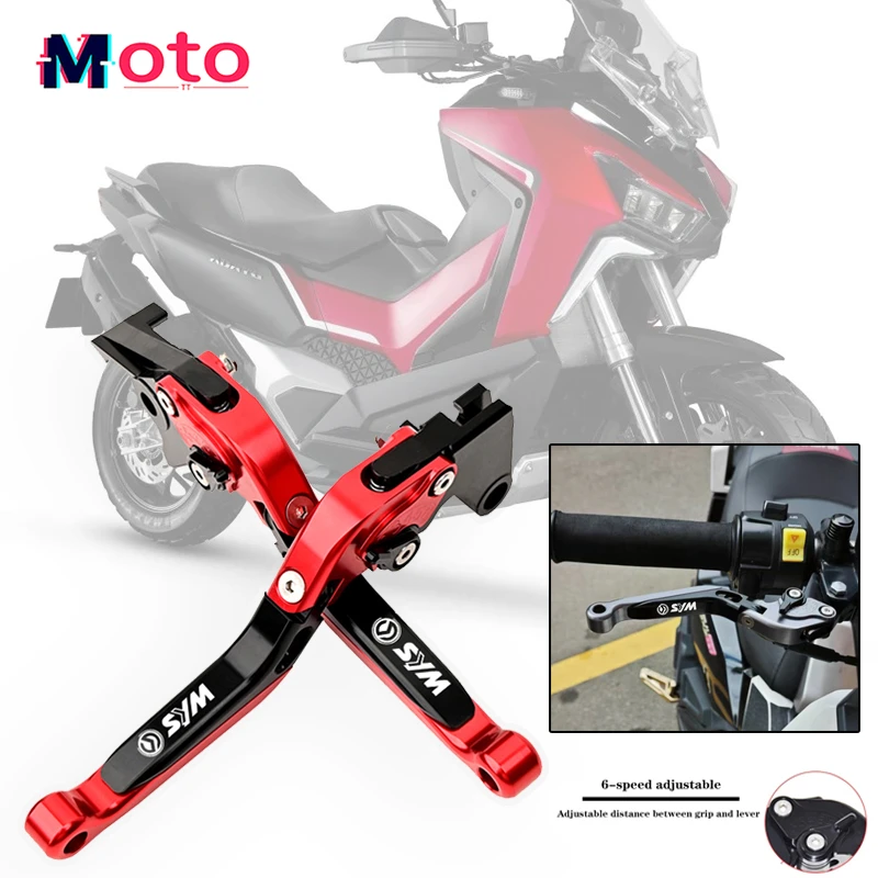 

Для Sym Husky Adv300 Adx300 ADX 300 аксессуары для мотоциклов с ЧПУ, регулируемые складные выдвижные рычаги тормозной муфты с ЧПУ, ручки