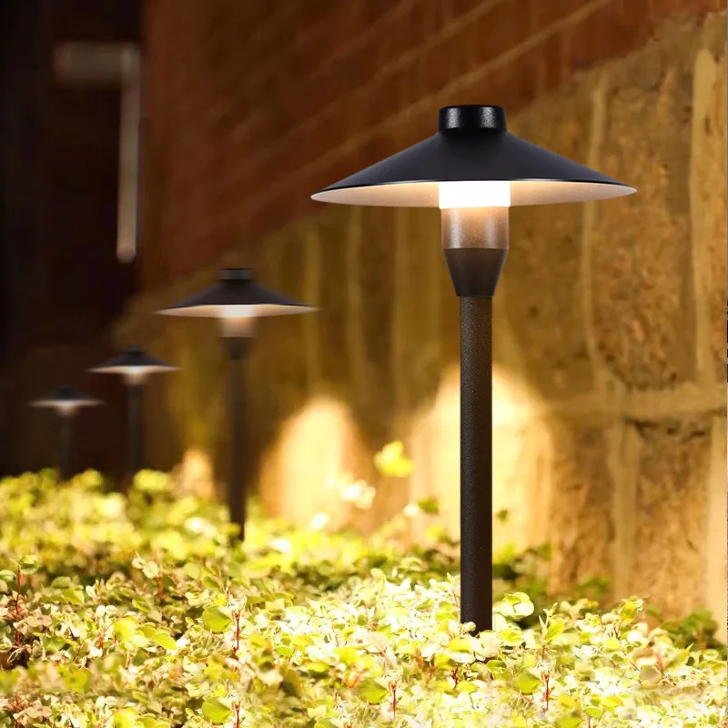 

NEW Mushroom Lawn Lamp Outdoor Waterproof Garden Courtyard Light Villa Garden Landscape Lamps Modern Simple Decorative Lighting