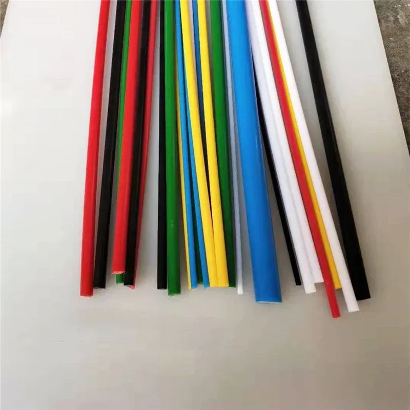 1PC Colorful POM Nylon Rod Diameter 12mm Hard Plastic Solid Bar Stick Length 580mm / 600mm