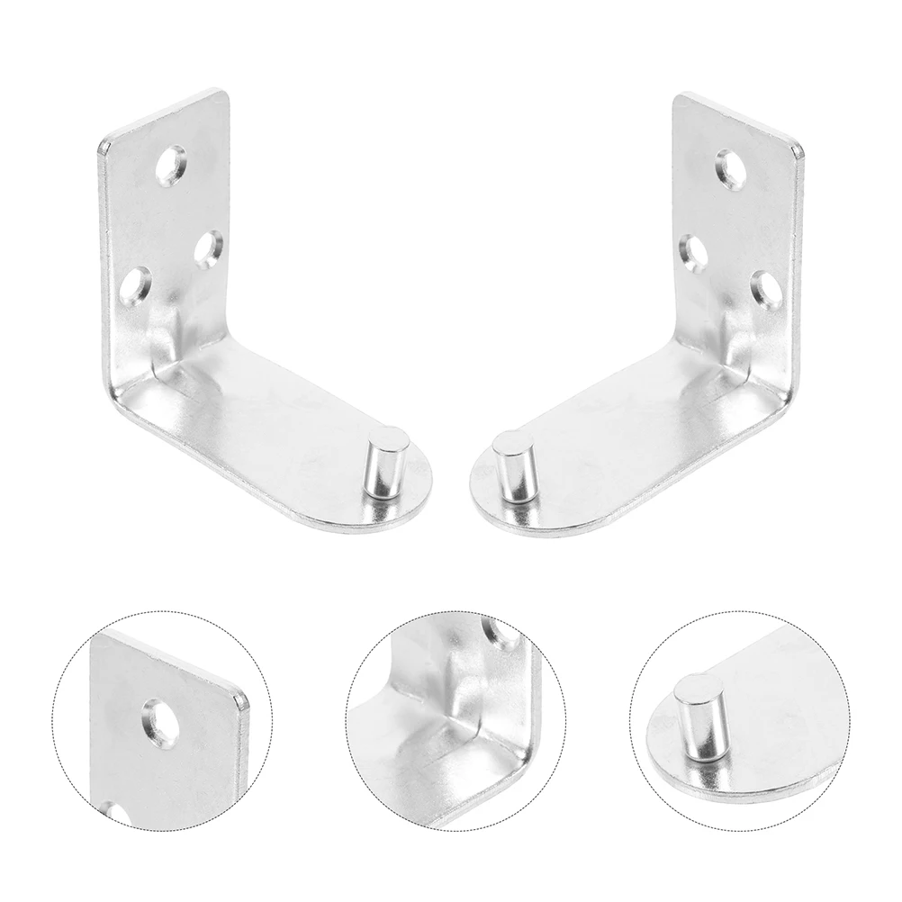 

4pcs Fire Extinguisher Hook LShaped Iron Bracket Wall Mount HeavyDuty Storage Holder Rack For Home Office Commercial Use