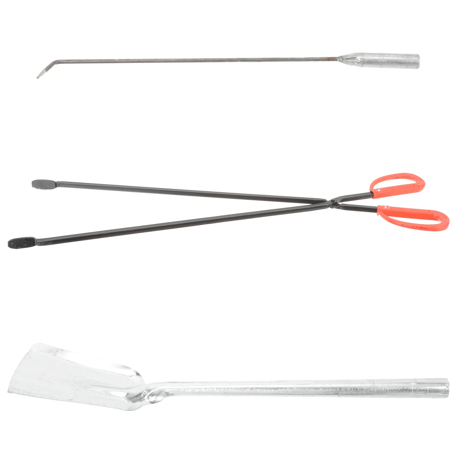 

1Set Iron Fireplace Tool Set Fire-Poker Fire Hook Multi-Purpose Fireplace Shovel Coal Ash Shovel Fire Tool Fire-Poker