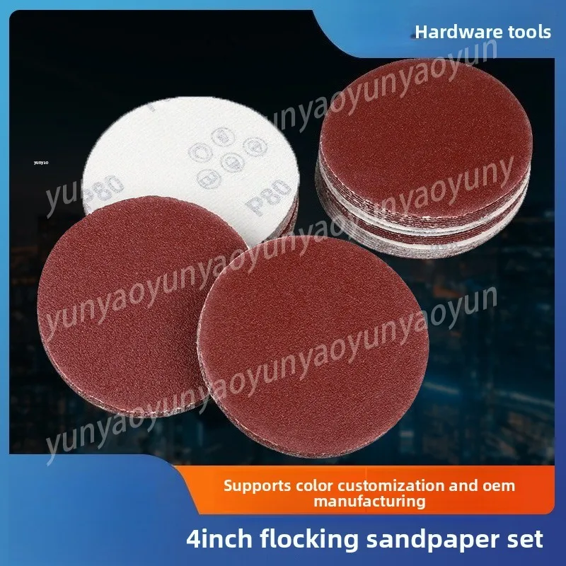 10 Sheets 4 Inch 1000 Mesh Fine Grinding Sandpaper Disc Woodworking Polishing Sanding Accessories