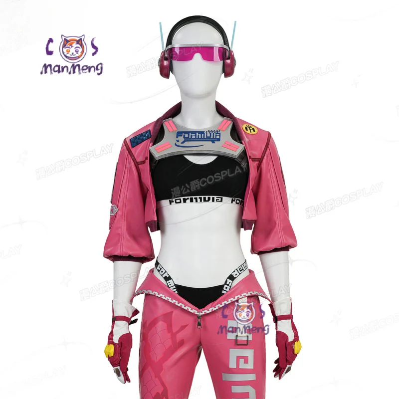 

Kwannon Betsy Braddock Cosplay Costume Elizabeth Braddoc Rivals Women's fantasy pink uniform Halloween party full set new suit