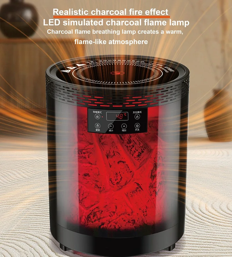 2000 واط سخان المنزل صنع الشاي موقد الشواء 3 والعتاد سخان كهربائي موقد درجة حرارة ثابتة سخان كهربائي متعدد الوظائف