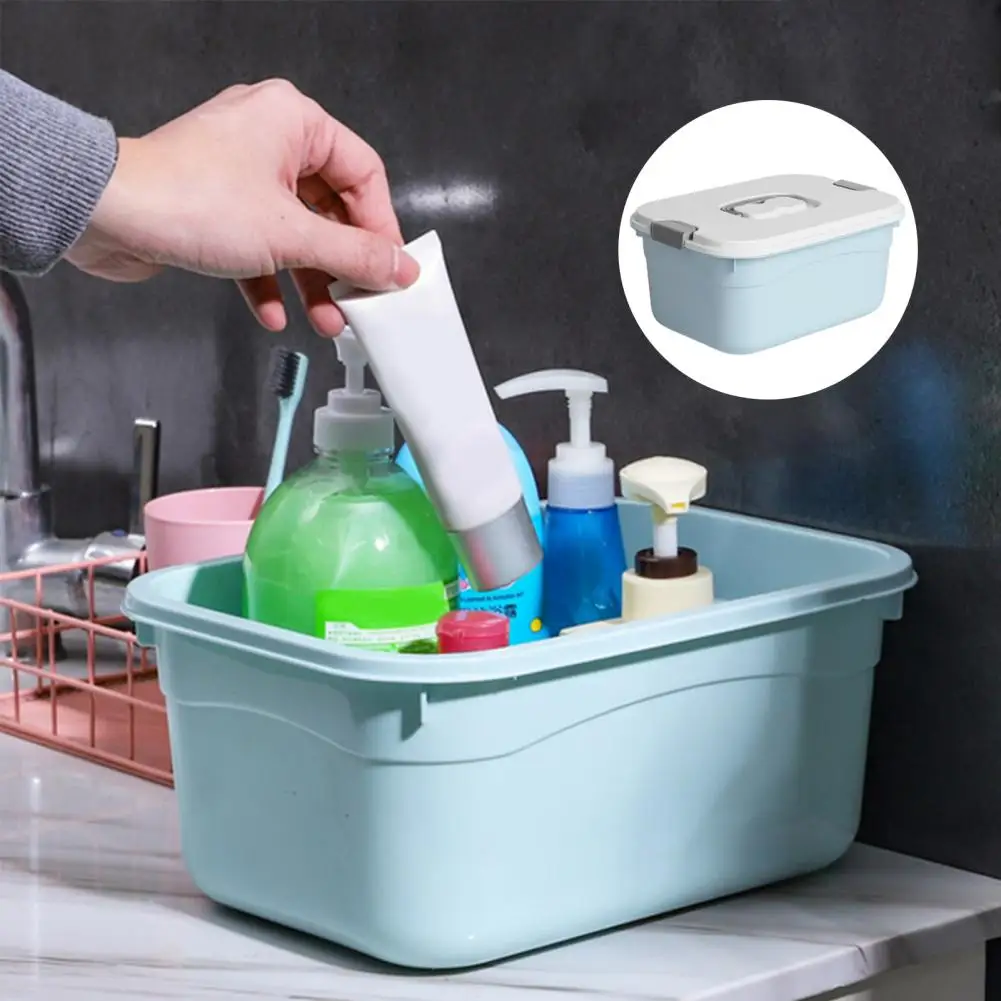 Clothes Storage Box Large Capacity Thickened Toy Organizer Container With Lid Dustproof Waterproof Sundries Home Accessories