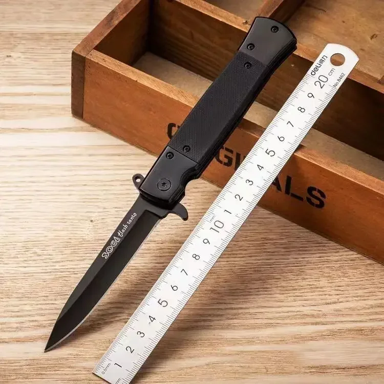 

Outdoor Multifunctional High Hardness Folding Knife Survival Camping Self-defense Portable Mini Fishing Field Tool Fruit Knife