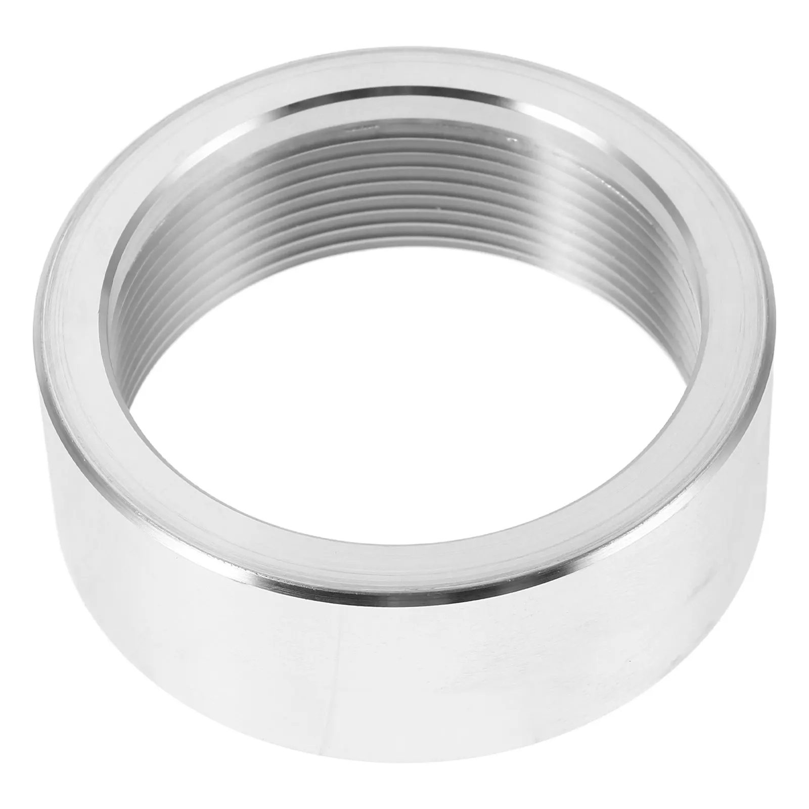 

Universal 2 Inch Npt Female Weld Bung Aluminum Alloy Weld on Pipe Fitting Circular Nut Automotive Exhaust Pipe Welding Adapter