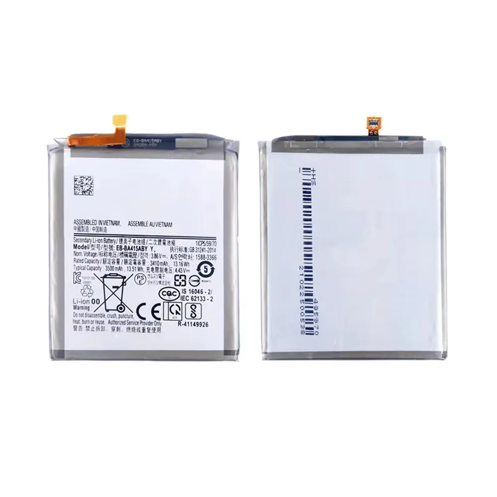 Brand New EB-BA415ABY 3500mAh Replacement Battery For Samsung Galaxy A41 A415 A415F Mobile Phone Batteria+Tools