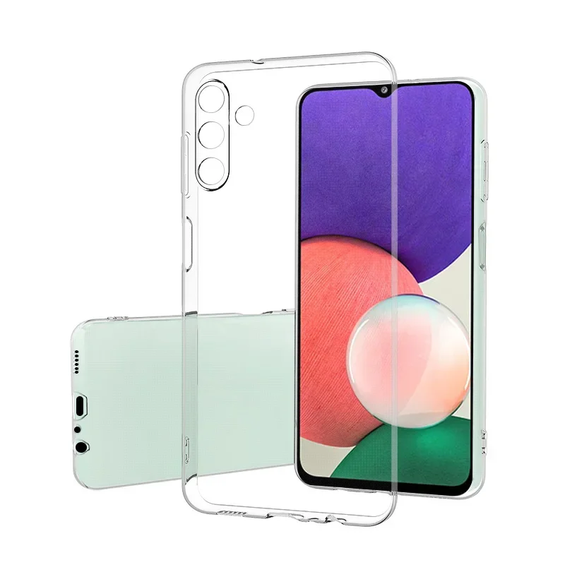 For Samsung A04S Case Simple Slim Soft TPU Transaprent Clear Phone Case On For Samsung Galaxy A04S Cover