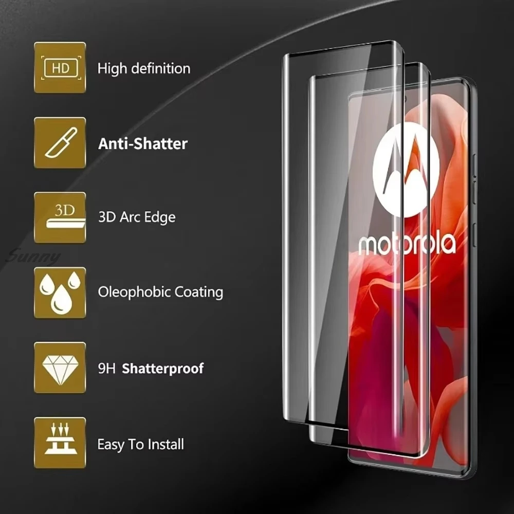 Easy Installation Screen Protector For Motorola Moto G87 G37 G17 Anti-Scratch Glass Film For Motorola Edge 70 Pro 70 Fusion 70