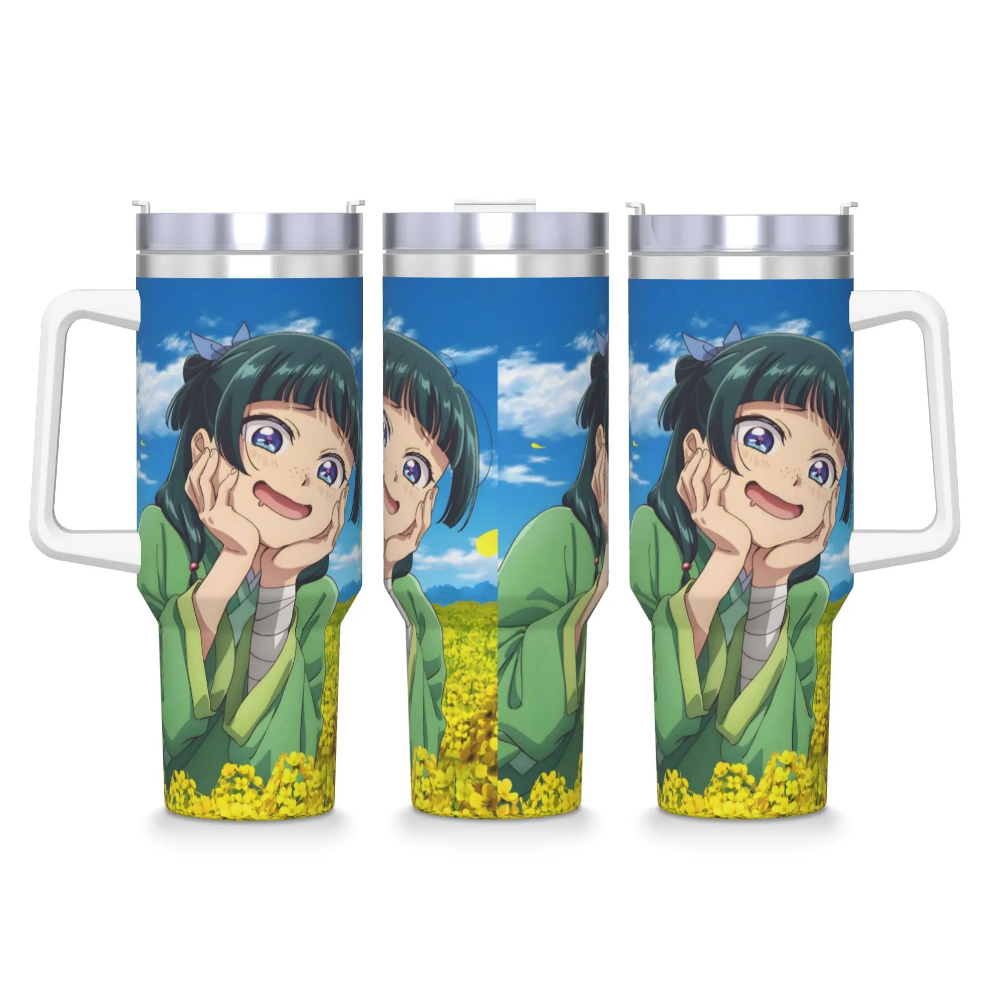 

A-Apothecary D-Diaries Дорожная кофейная кружка из нержавеющей стали с соломинкой и крышкой Кружки Бутылка для холодной и горячей воды