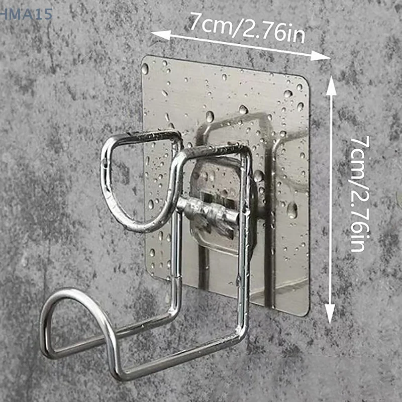 Punch-Free Sticky Bathroom Kitchen Traceless Washbasin Storage Hooks Save Space Organizer Wall Mount Hook Adhesive Storage Rack