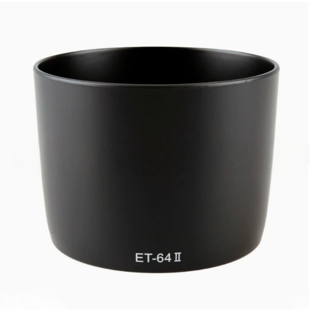 ET-64II Bayonet Lens Hood Replacement Anti-Glare Sun Shade Protector Block Stray Light for Canon EF 75-300mm f/4.0-5.6 IS USM