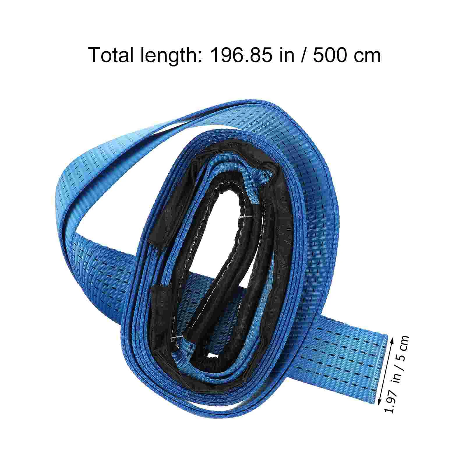 

Tow Rope Towing Strap Nylon Emergency Vehicle Straps Trailer Belt Leashes Escape