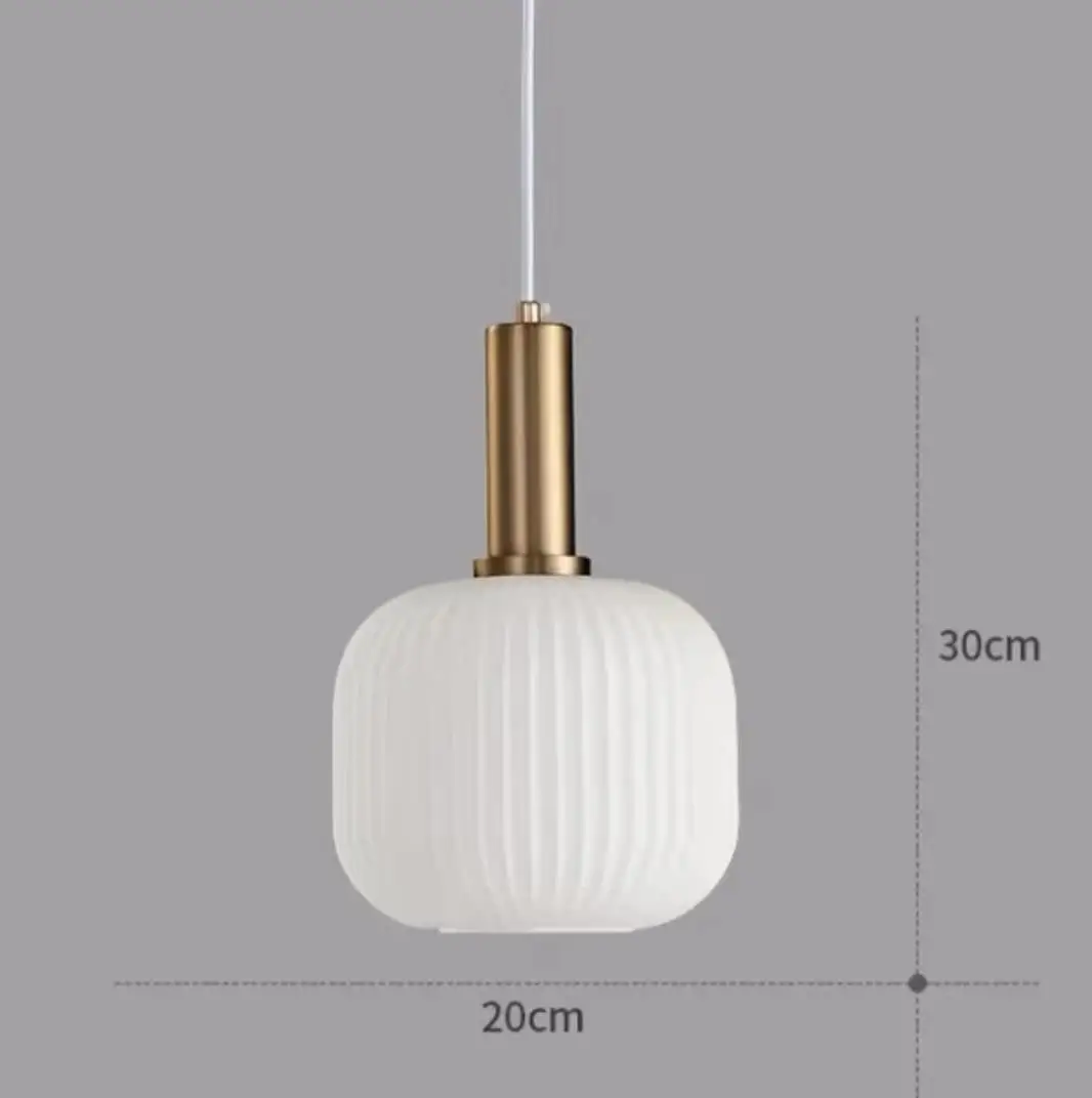 Europa Vintage Kleurrijke Glazen Luxe Hanglamp Verlichting voor Restaurant Eetkamer Slaapkamer Nachtkastje Thuis Plafond Hanglamp