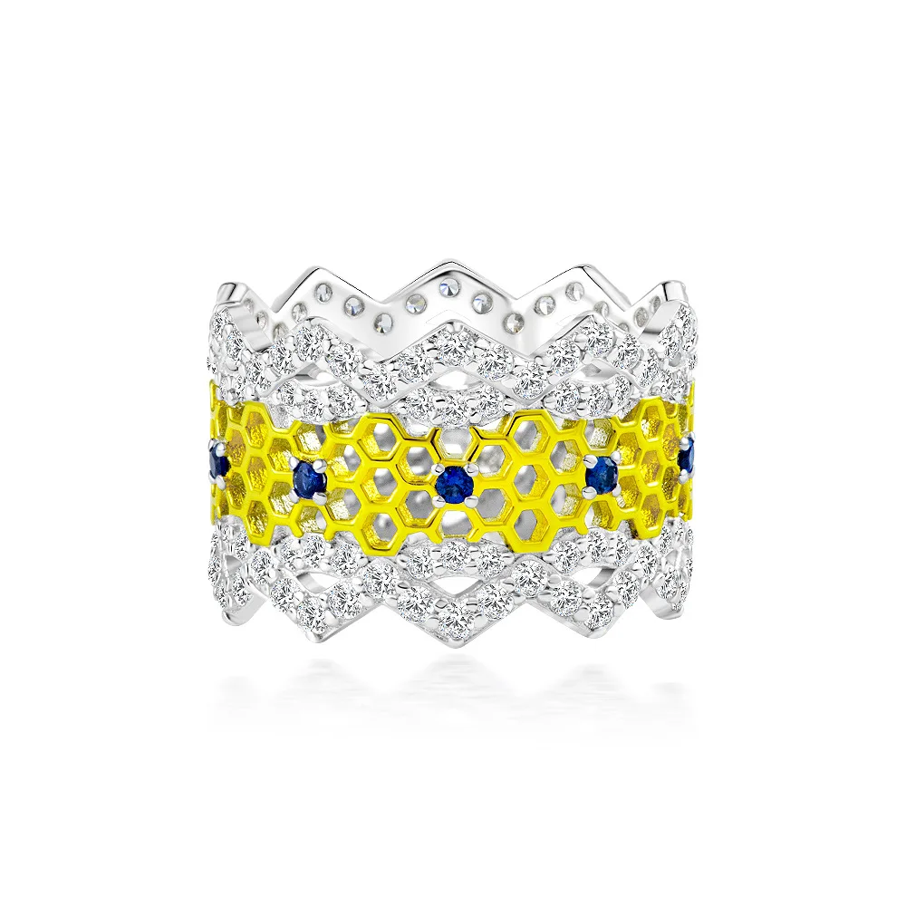 

Round 1.5mm Ring with Feminine Temperament, Pure Silver, Cultivated Sapphire, Buchirati Style, Commuting Style, Wedding Jewelry