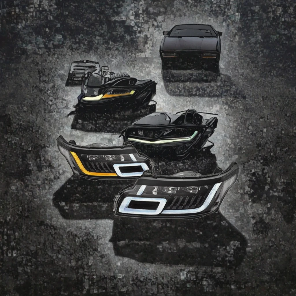 

dynamic turn signals, auto parts LED lights, daytime running lights,