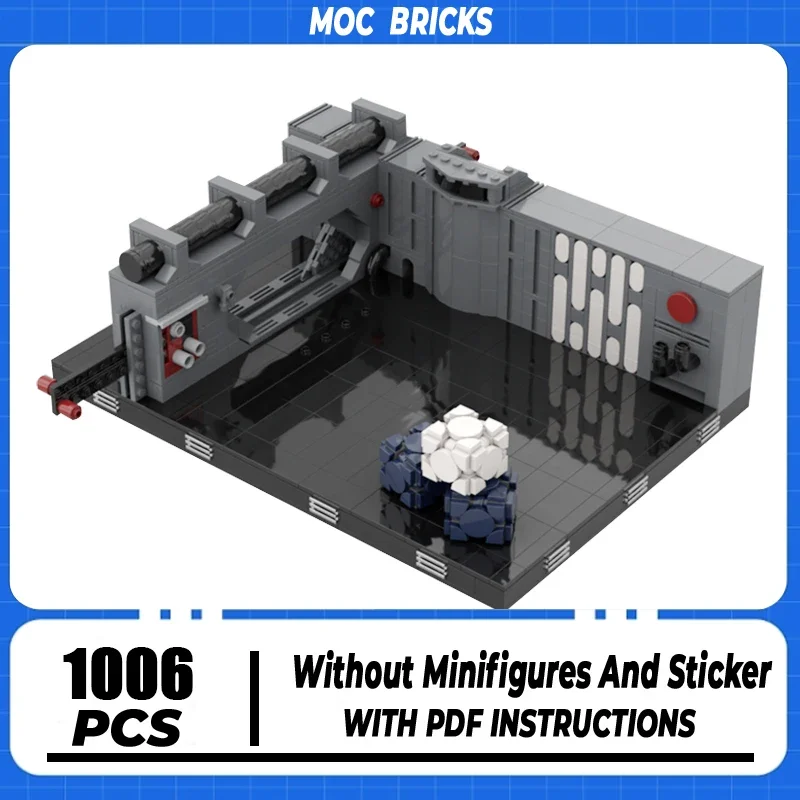 스타 영화 MOC 빌딩 블록 엠파이어 절망 듀엘 디오람 모델 기술 벽돌, DIY 조립 건설 완구, 명절 선물