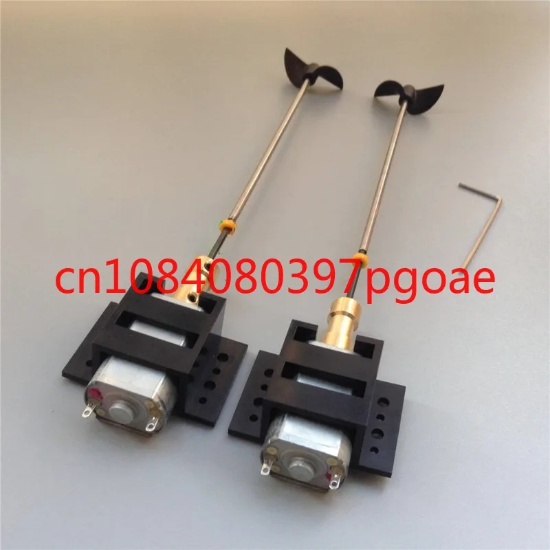 Material kit for manufacturing 3V-9V 180 dual motor remote control boat