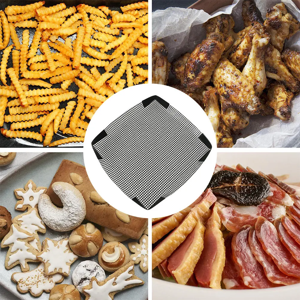 Bbq Grill Mat Non-Stick Mesh Barbecue Accessories Reusable Grill Pad for Steak Pork Seafood Vegetables Baking Tools view 4