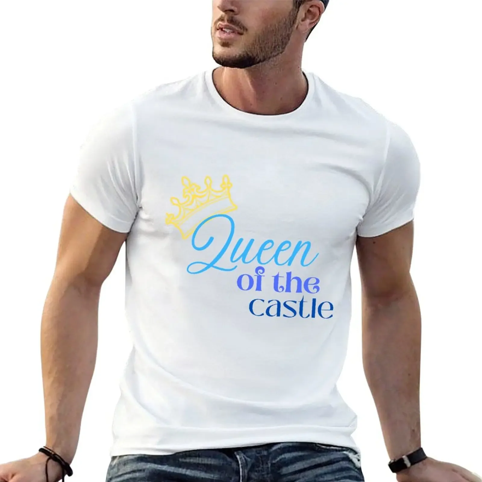 Queen of the Castle T-Shirt quick drying blacks summer clothes cute tops T-shirts for men cotton