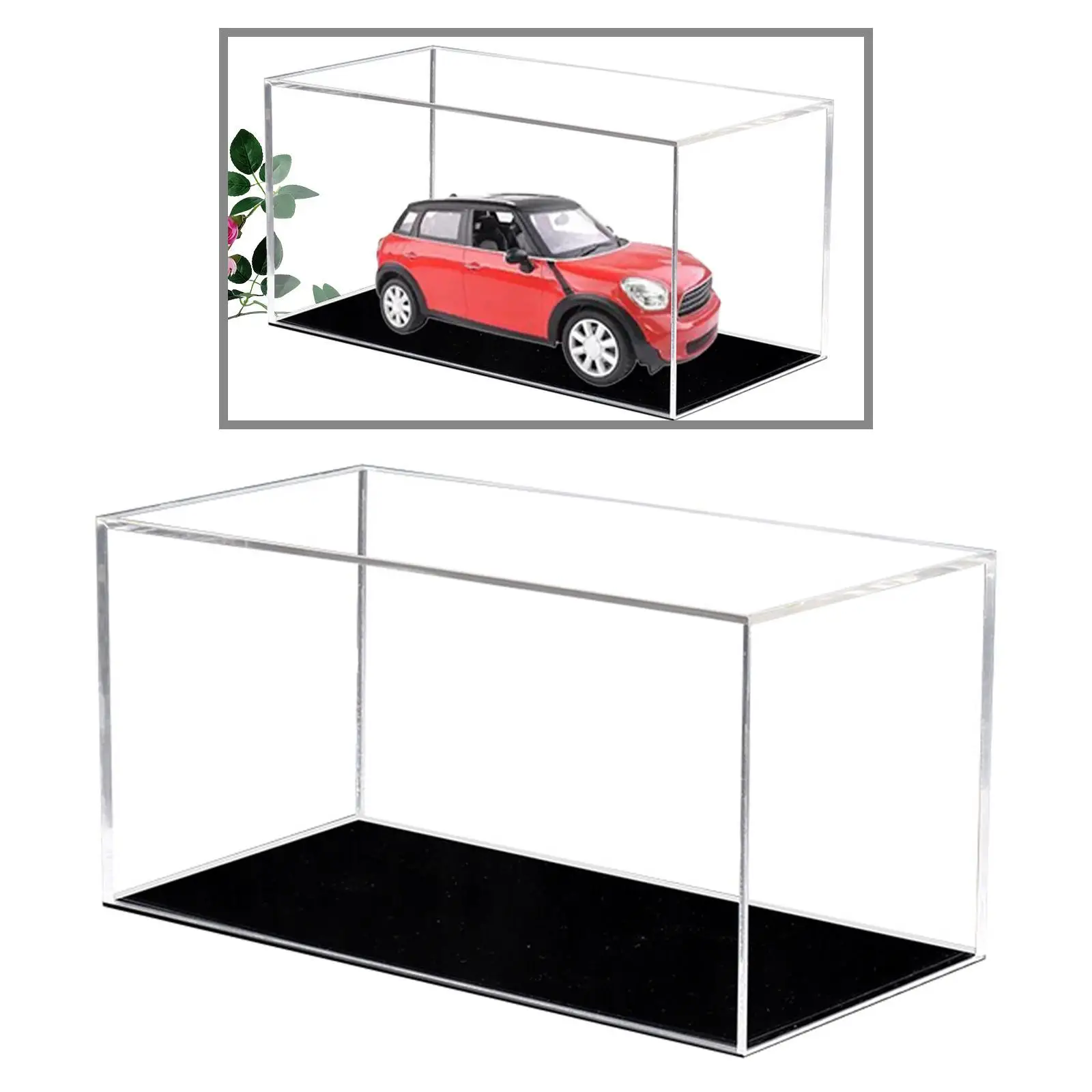 

Acrylic Model Car Display Case 1:32 Scale for Arts Collectibles Diecast Cars