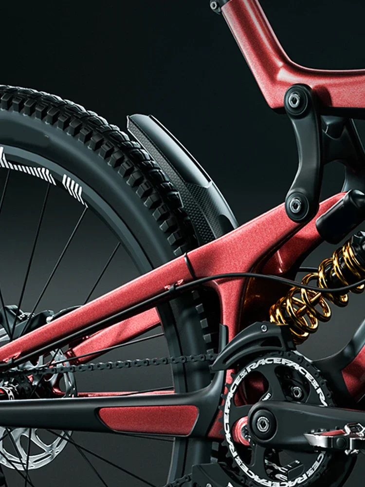 AliExpress APWIKOGER 2pcs Bicycle Fenders Hard Shell Front/Rear Tire Wheel Fenders Carbon Fiber Mudguard MTB Mountain Bike Road Cycling Fix Gear