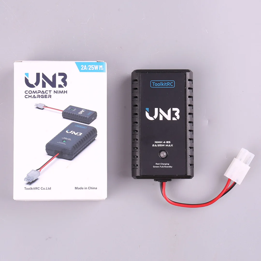 RC U3 2-3S LiPo UN3 4-8S USB-C NiMh Battery Charger 2A 25W Balance Port Direct Charge for RC Model FPV Drone Car Airplane