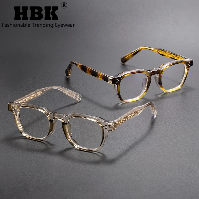 

HBK оптовая продажа, новые очки для близорукости по рецепту, винтажная дизайнерская оправа, роскошная квадратная оправа для солнцезащитных очков, женская анти-синяя подсветка, компьютер