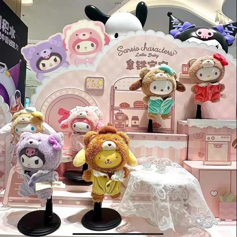 

Подлинная авторизованная оригинальная плюшевая подвеска для латте, глухая коробка, мягкая милая загадочная кукла, подарочная коробка на складе, точечная распродажа