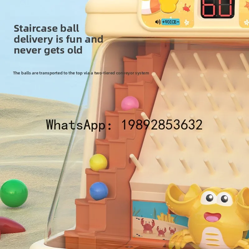 Kinder Bohnen Fangspiel Brettspiel Timer Wettbewerbsspiel Maschine Eltern-Kind Interaktives Jungen Lernspielzeug