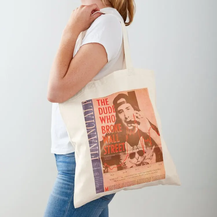 

Deepfckingvalue Newspaper Print Tote Bag Large bags for women shopping trolley bag shopper bags bags woman 2025