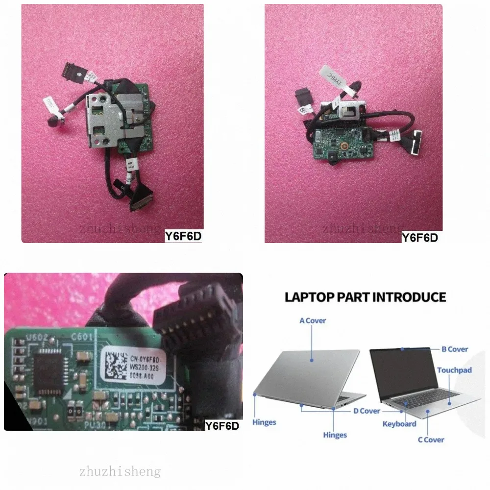 Genuine New Type-C I/O Expansion Card For Dell OptiPlex 7010 7020 Micro MFF P/N Y6F6D