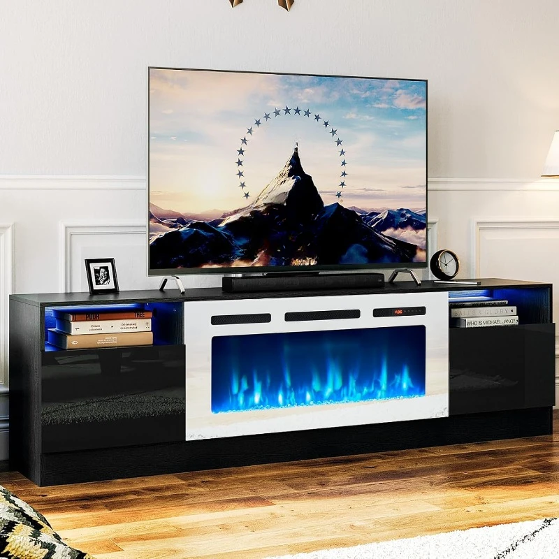 Fireplace TV Stand with 36