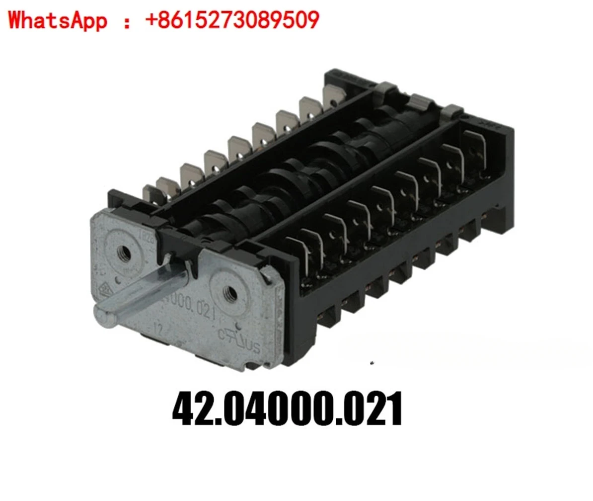 Electrical Stove Fryer Oven Griddle 16A Segment Switch 0-6 Gear 42.04000.021 Gear Switch