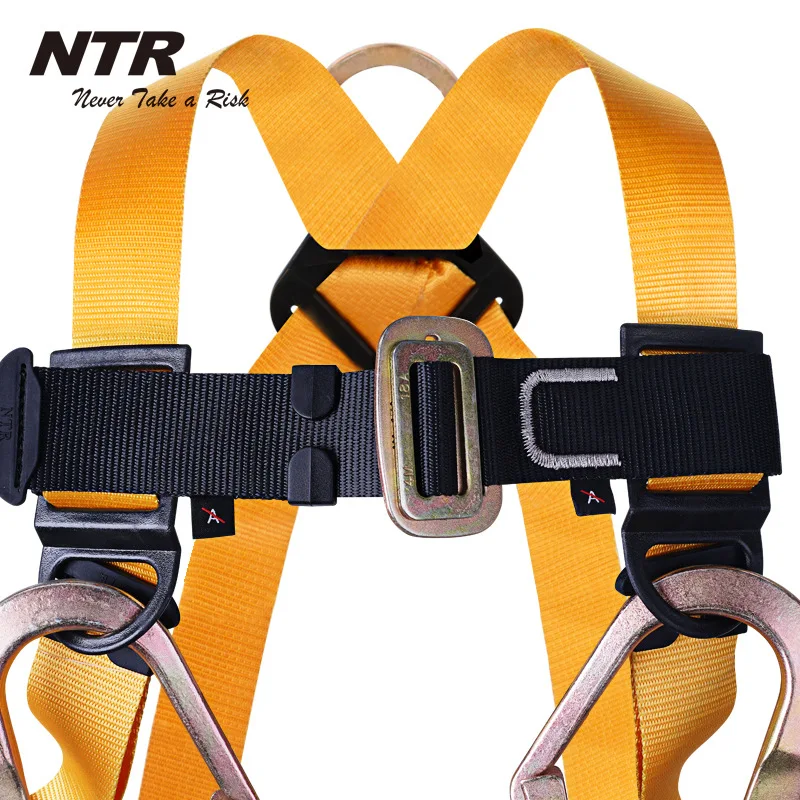 Professional Construction Full Body Harness Outdoor Rock Climbing Safety Belt High Altitude Anti Fall Protective Gear