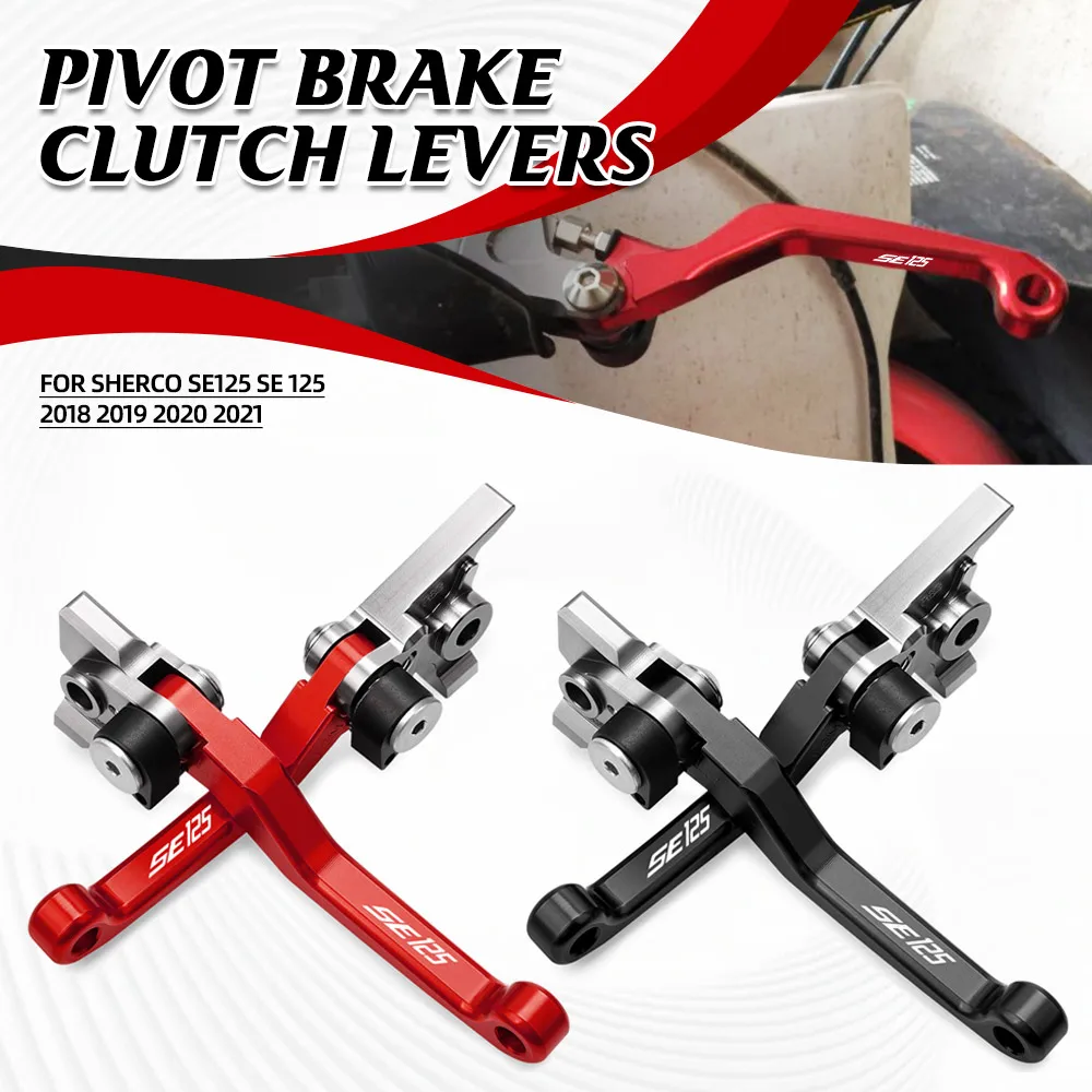 For SHERCO SE125 SE 125 2018 2019 2020 2021 Pivot Brake Clutch Levers Motocross Bike Parts Racing Brakes Handle Dirt Bike