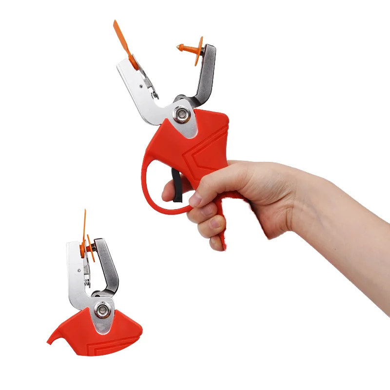 

Electric Cordless Animal Livestock Ear Tag Applicator Tool New Metal Puncher Pliers for Goats Pigs Cattle Made Durable Plastic