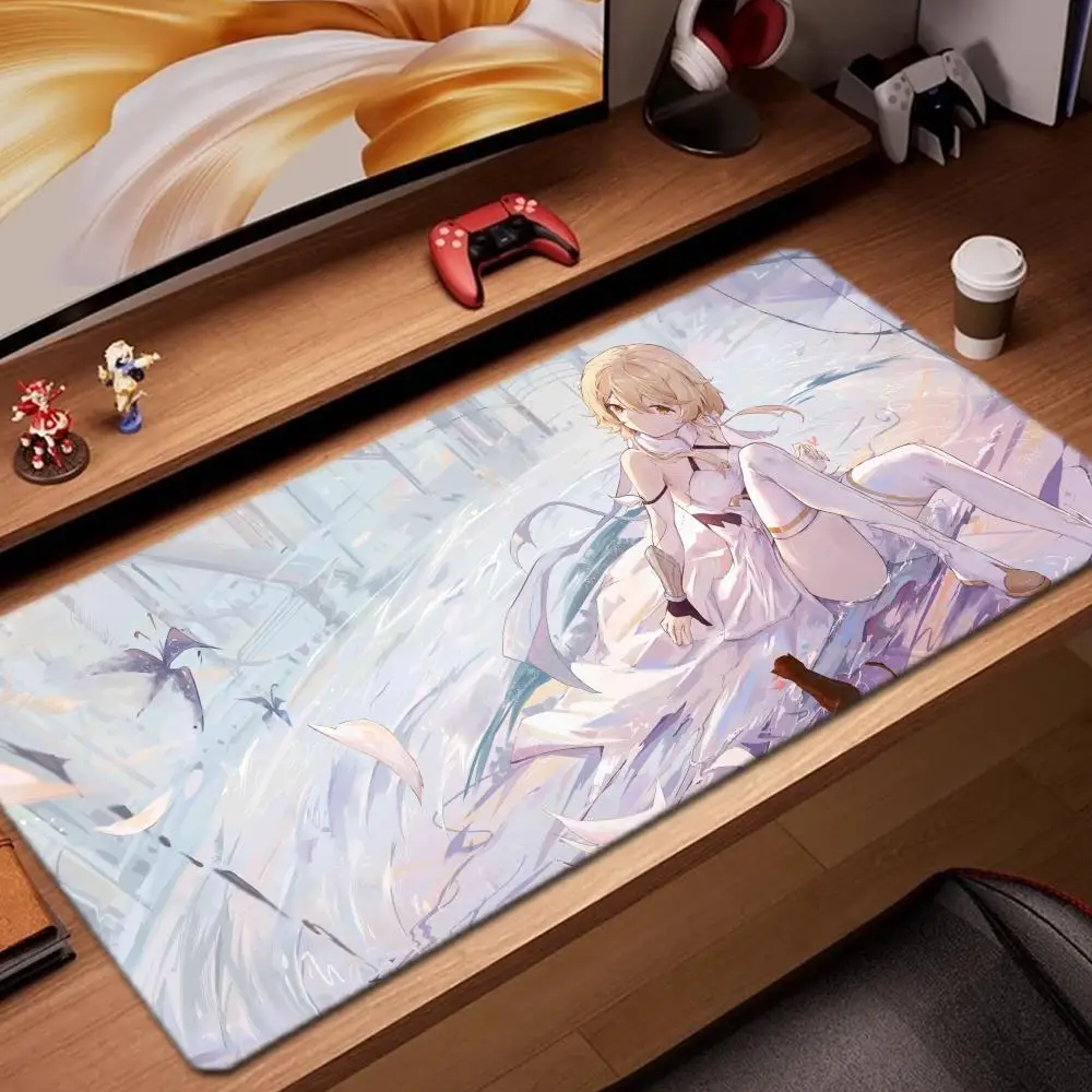 

lumine Mouse Pad Game Accessories keyboard pad XXL large locking edge 900X400 mm table mat Gaming mousepad