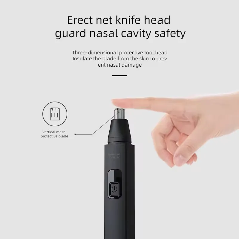 2024 XIAOMI Rechargeable Digital Display Intelligent Electric Nose Hair Trimmer Portable Clipper Trimmer For Men and Woman